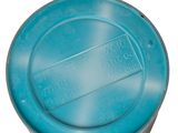 an image of a close up of a blue lid