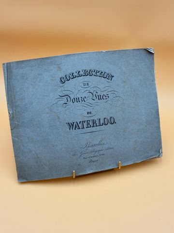 Collection de douze vues de WATERLOO et d’un plan de la bataille....