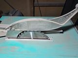 a metal object that is sitting on top of a table