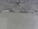 a drawing of an eagle on a piece of paper