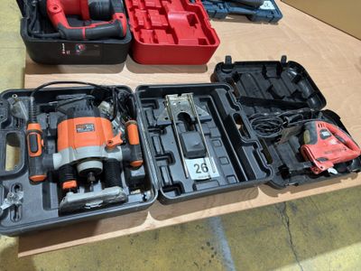 a box of tools that are sitting on a table