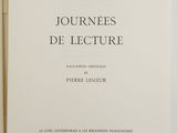 the front cover of a book with a black and white image