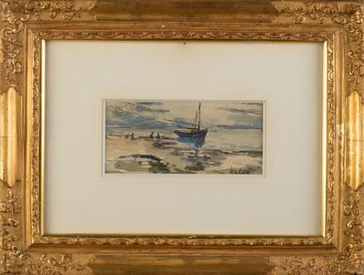 une photo d'une photo d'un bateau dans l'eau