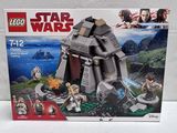 the lego star wars set is in the box on the table