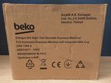 an image of a box of beko coffee sitting on top of a wooden table