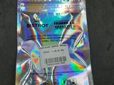 a bag of silver foil sitting on a table