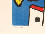 a picture of a drawing of a man playing a guitar