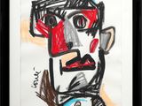 l'image d'un dessin représentant un homme coiffé d'un chapeau