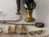 a lot of items that are on the table together