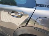 a car that has a sticker on the side of it