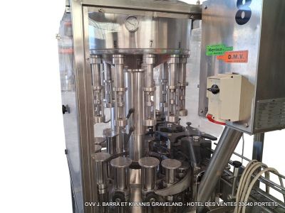 a machine that has a lot of bottles in it
