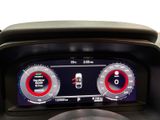 a car dashboard with a digital display on it