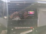 a picture of a car dashboard with a touch screen