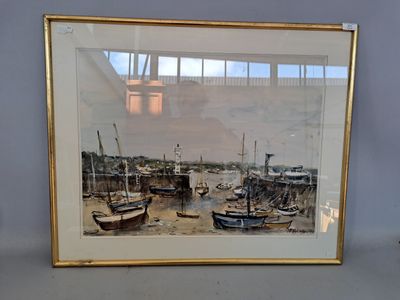 Jean Pierre Rémon Port de pêche à marée basse