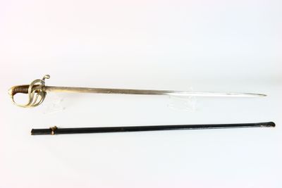 une image représentant une épée et une canne sur un fond blanc