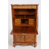 GILBERT. (Attribué à). SPECTACULAIRE SECRETAIRE LOUIS XVI à … (photo 4)