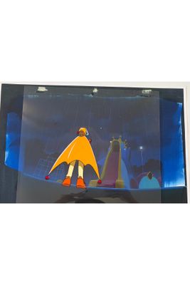 a picture of a picture of a person in a space suit