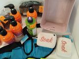 a lot of items that are on the table