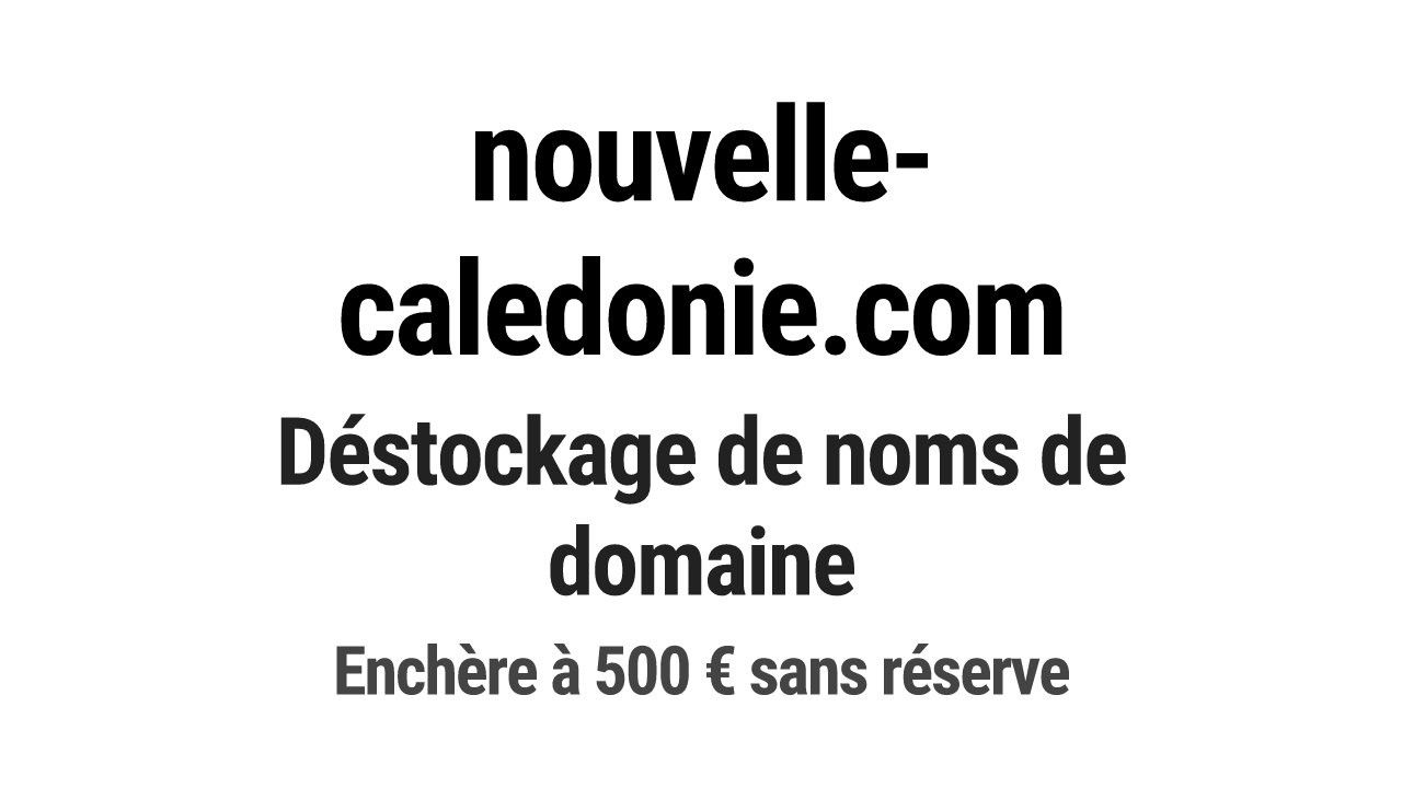 Destockage & Invendus