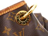 louis vuitton monogram canvas shoulder bag with gold hardware