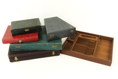 a stack of books sitting on top of each other on a table