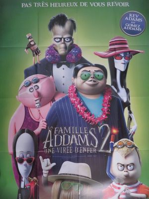 l'affiche du film d'animation « Les Addams 2 »