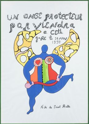 an image of a drawing of a man with a snake on his back