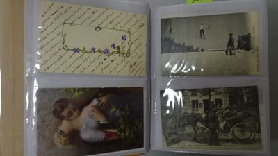 a picture of a book with pictures inside of it