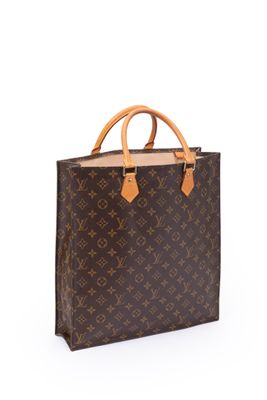 Louis VUITTON année 2001 - Sac "Plat" 35cm en toile Monogram…