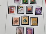 a picture of a book with a bunch of stamps on it