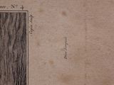 an old book with a picture of a man and a dog