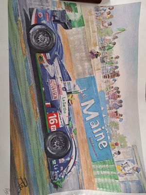 Ray TOOMBS (Peintre Officiel des 24H du Mans)