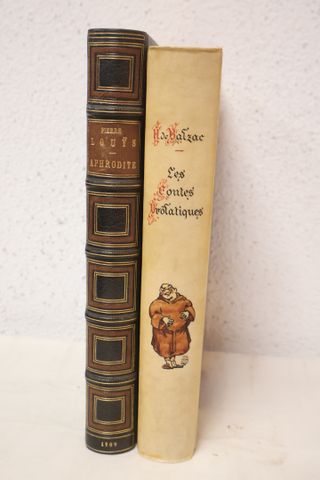 Pierre LOUYS : Aphrodite illustré par COLLIN, Paris, Ferroud, 190...