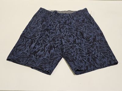 AMAZON ESSENTIALS - Short Chino - Imprimé Tropical Bleu - Ta…