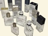 a lot of different types of cosmetic products on a white background