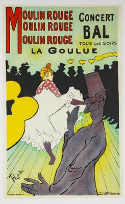 Henri de Toulouse Lautrec (1864-1901) d'après - Moulin Rouge… - Photo 1