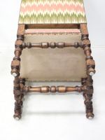 PAIRE DE FAUTEUILS à haut dossier en chêne mouluré et sculpt… (photo 5)
