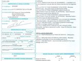 a close up of a document with a picture of a person on it