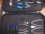 many tools in the case on the table