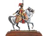 statue d'un homme à cheval portant un chapeau