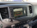 a car dashboard with a digital display in it