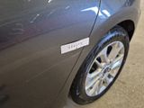 a close up of a car with a sticker on it