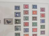 a picture of a picture of a wall with stamps on it