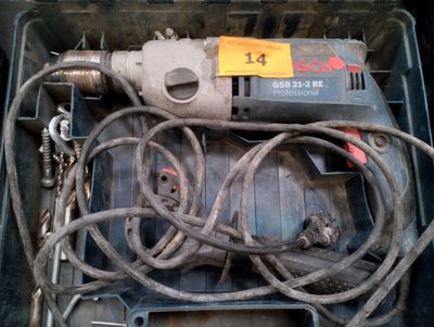 Perceuse BOSCH GSB 21-2RE filaire dans son coffret - Photo 1