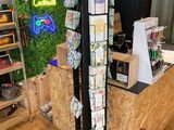 a picture of a store with a lot of items on display