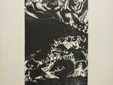 une image d'un dessin en noir et blanc d'un groupe de personnes