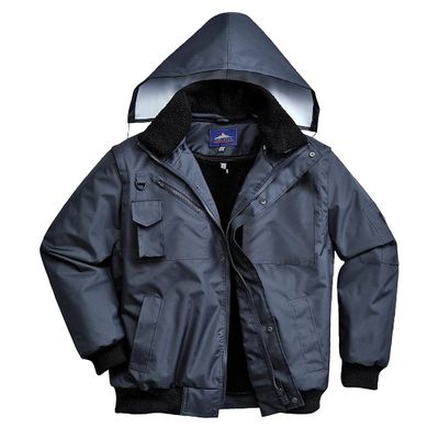 PORTWEST - Veste bomber 4 en 1 F465 - Taille XL - Navy - Pro…