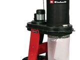 a close up of a vacuum cleaner on a dolly with a bag on it