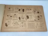 an old comic book with a bunch of cartoon characters on it
