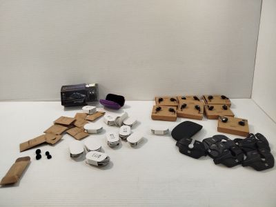 a table that has a bunch of different items on it